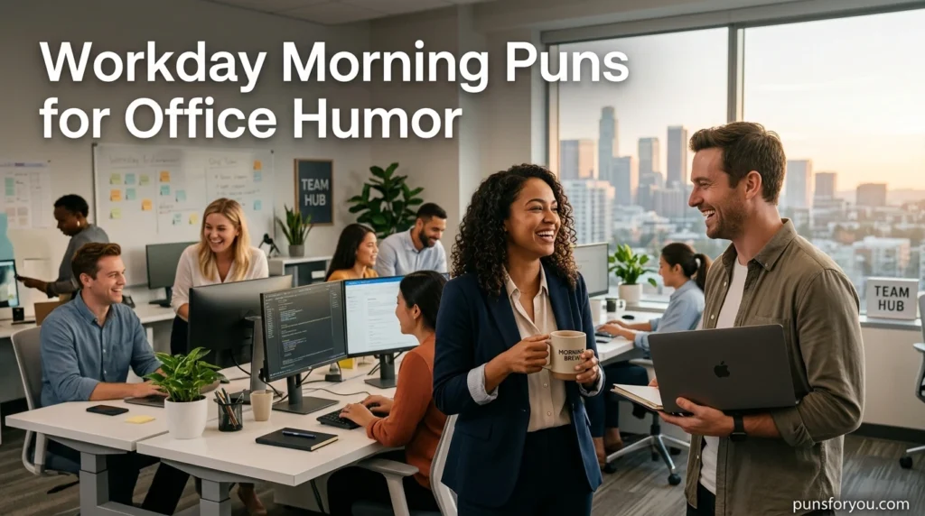 Workday Morning Puns for Office Humor