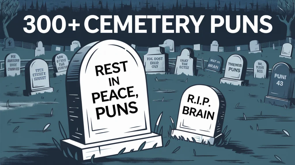Cemetery Puns