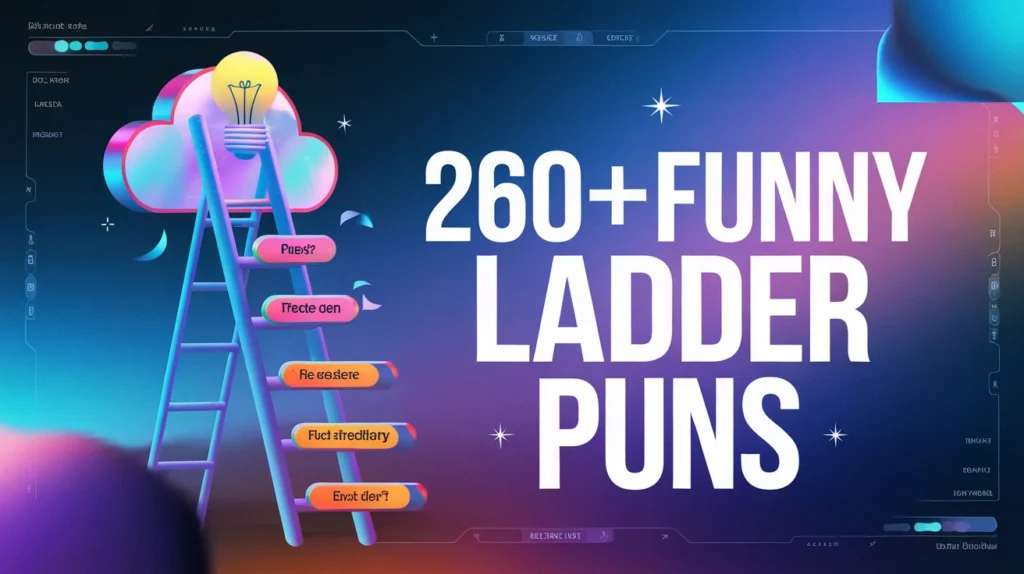 Funny Ladder Puns