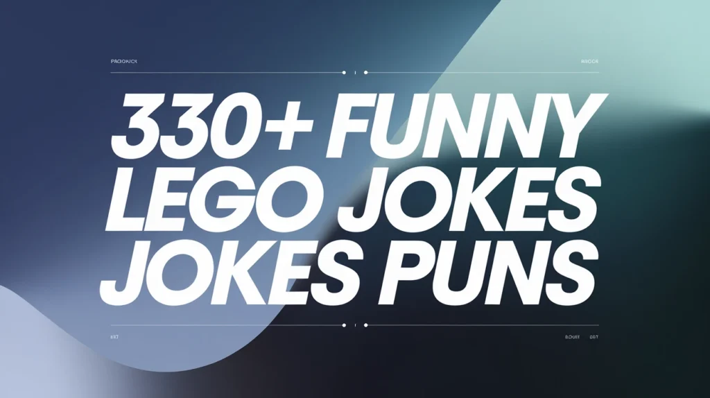 Funny Lego Jokes Puns