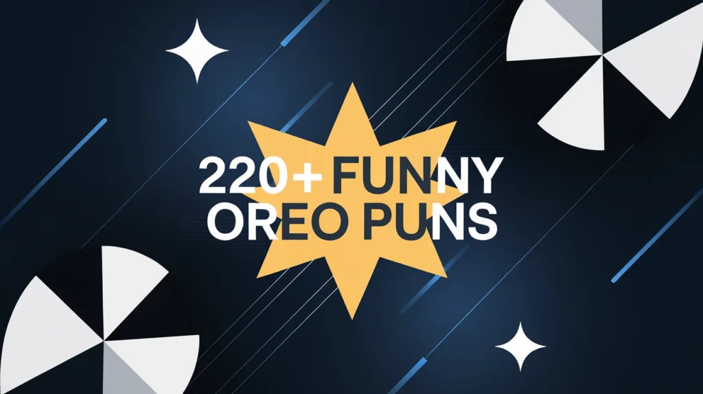 Funny Oreo Puns