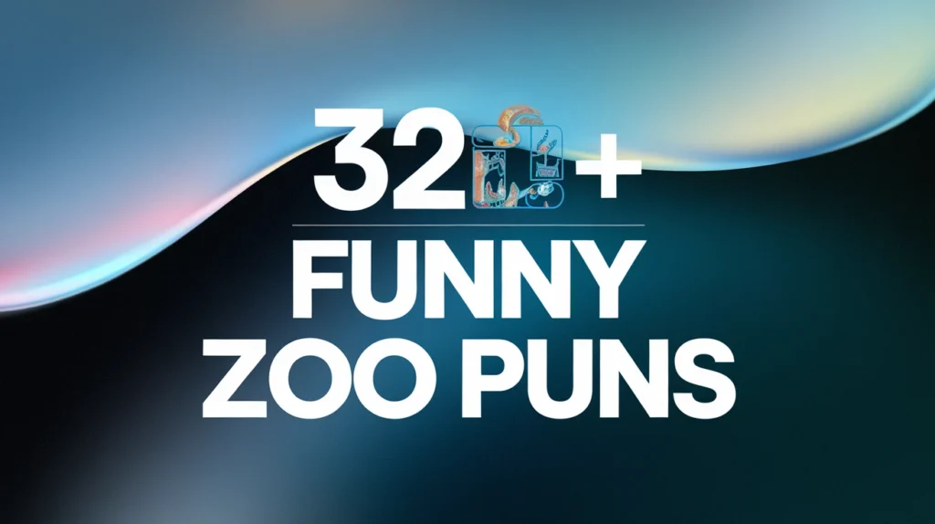 Funny Zoo Puns