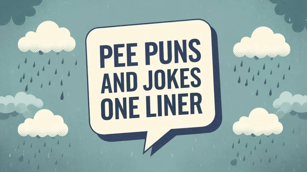 Pee Puns and Jokes One Liner