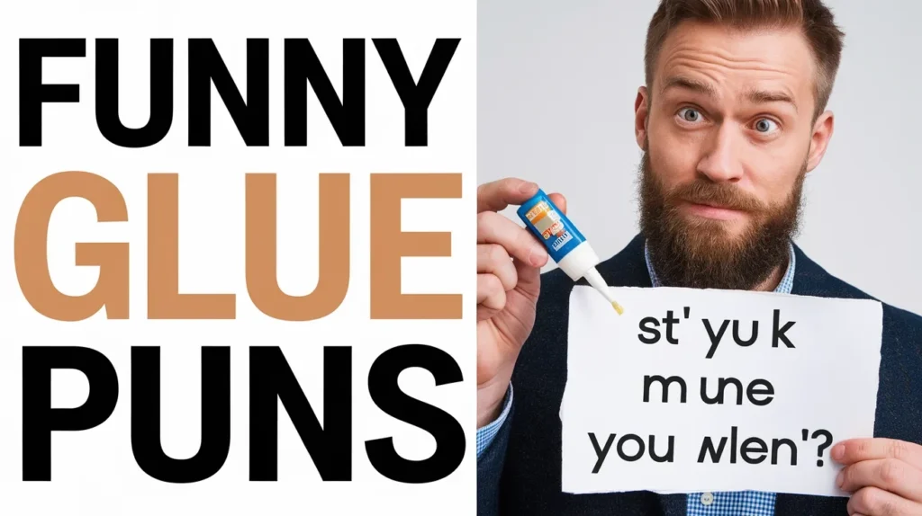 Funny Glue Puns