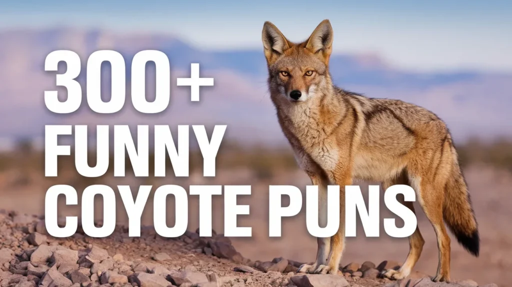 Funny Coyote Puns