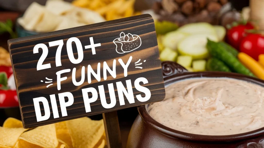Funny Dip Puns