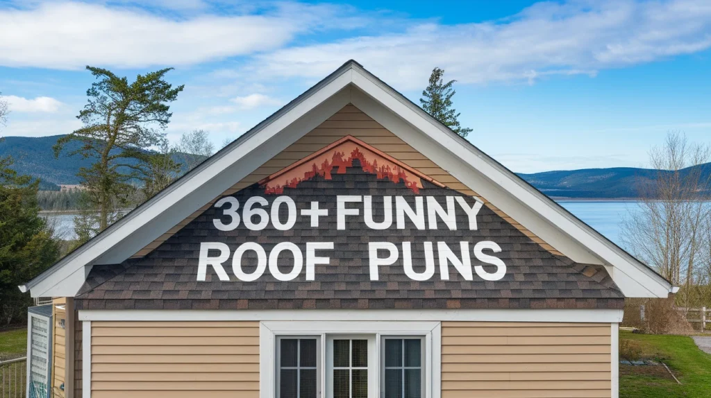 Funny Roof Puns