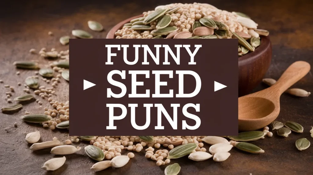 Funny Seed Puns