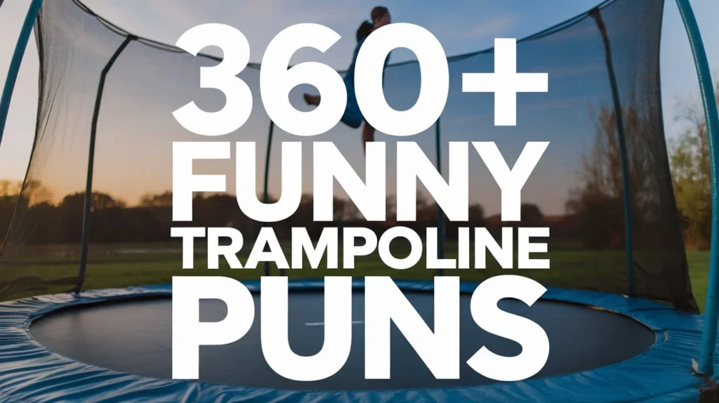 Funny Trampoline Puns
