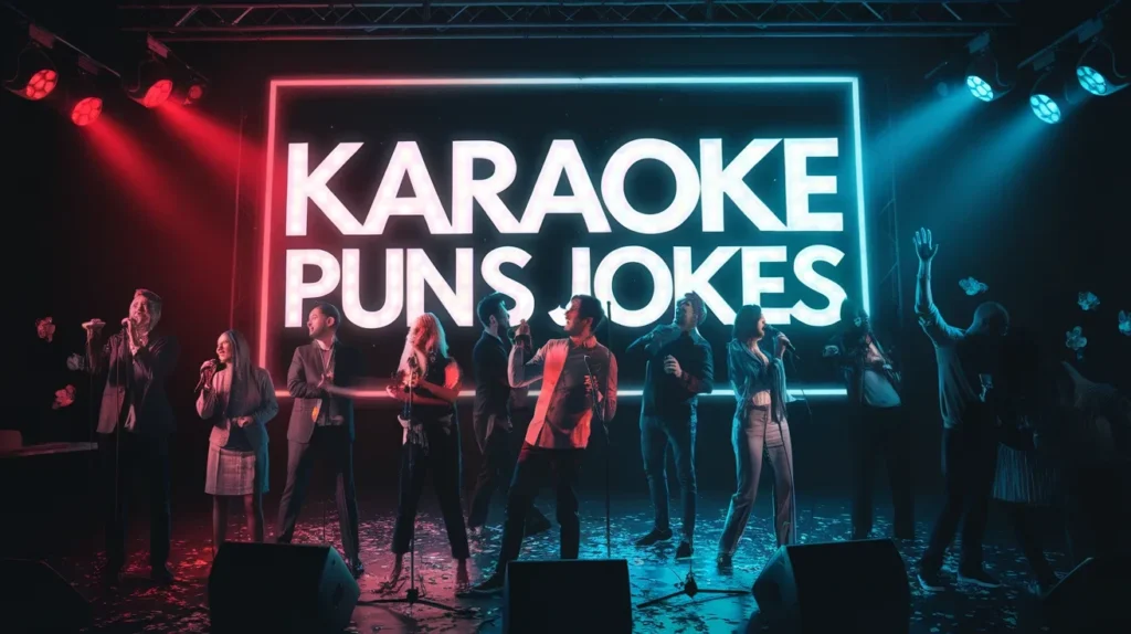 Karaoke Puns Jokes