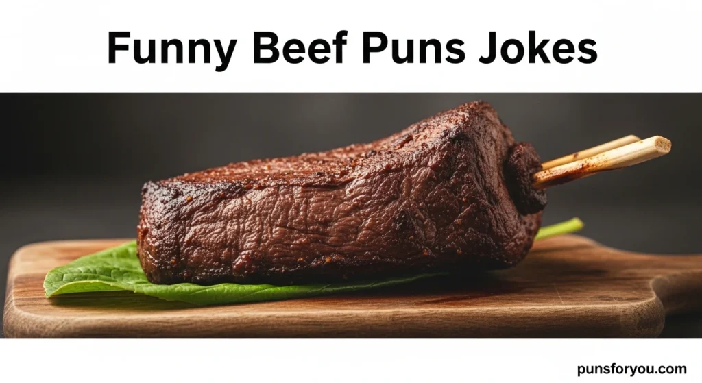 Funny Beef Puns Jokes