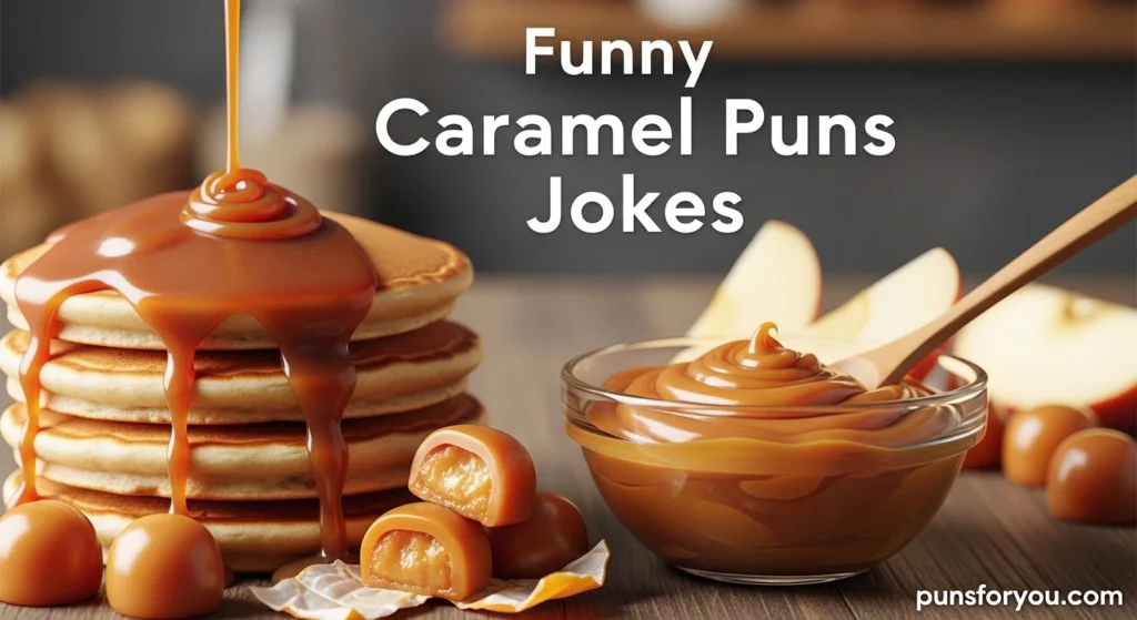 Funny Caramel Puns Jokes