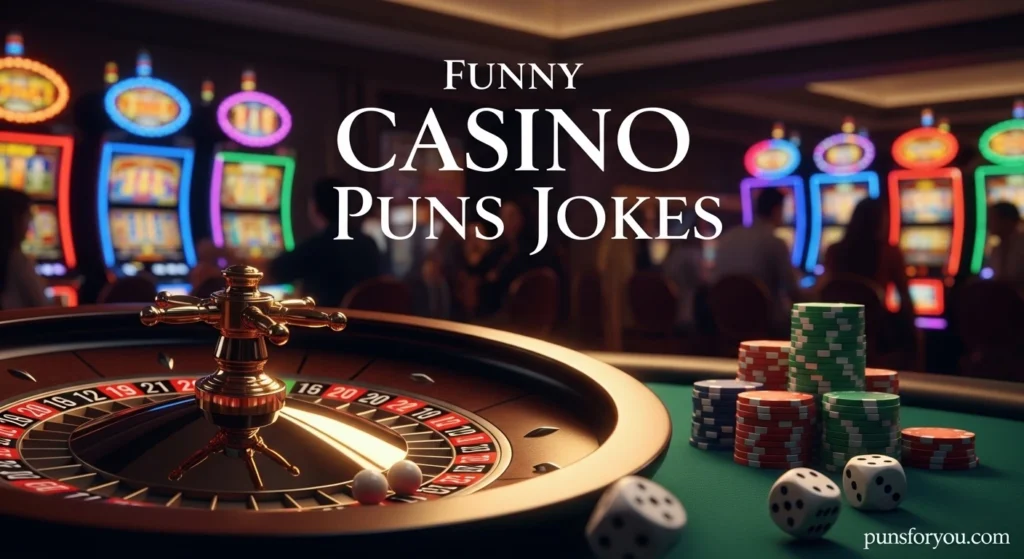 Funny Casino Puns Jokes