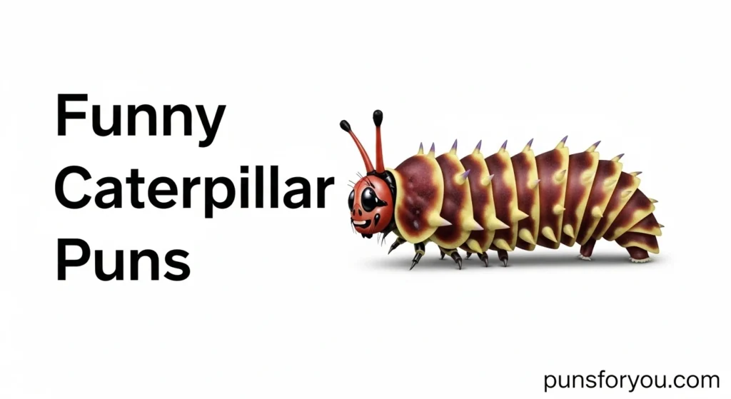 Funny Caterpillar Puns