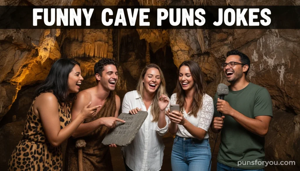 Funny Cave Puns Jokes