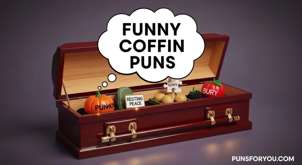 Funny Coffin Puns