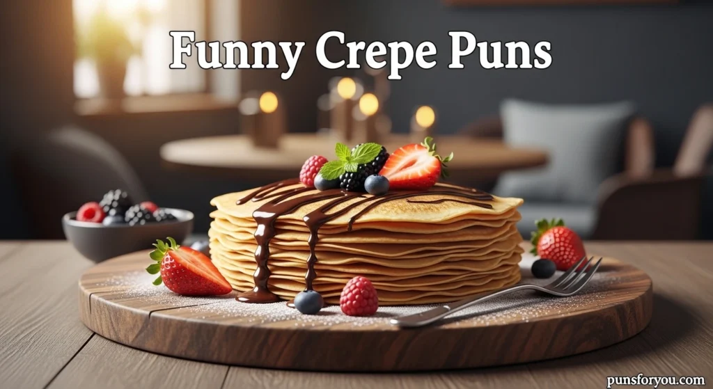 Funny Crepe Puns