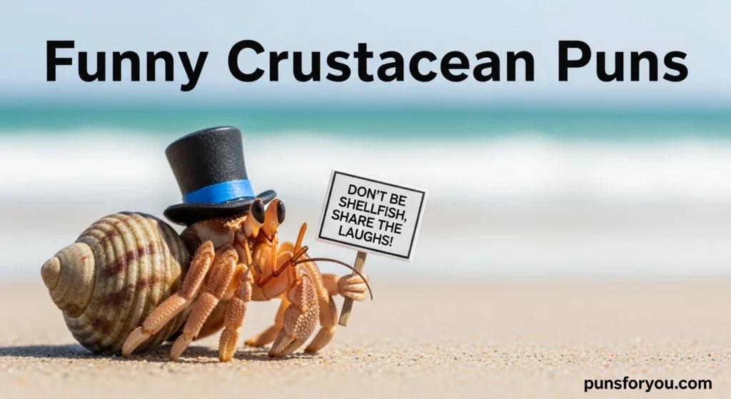 Funny Crustacean Puns