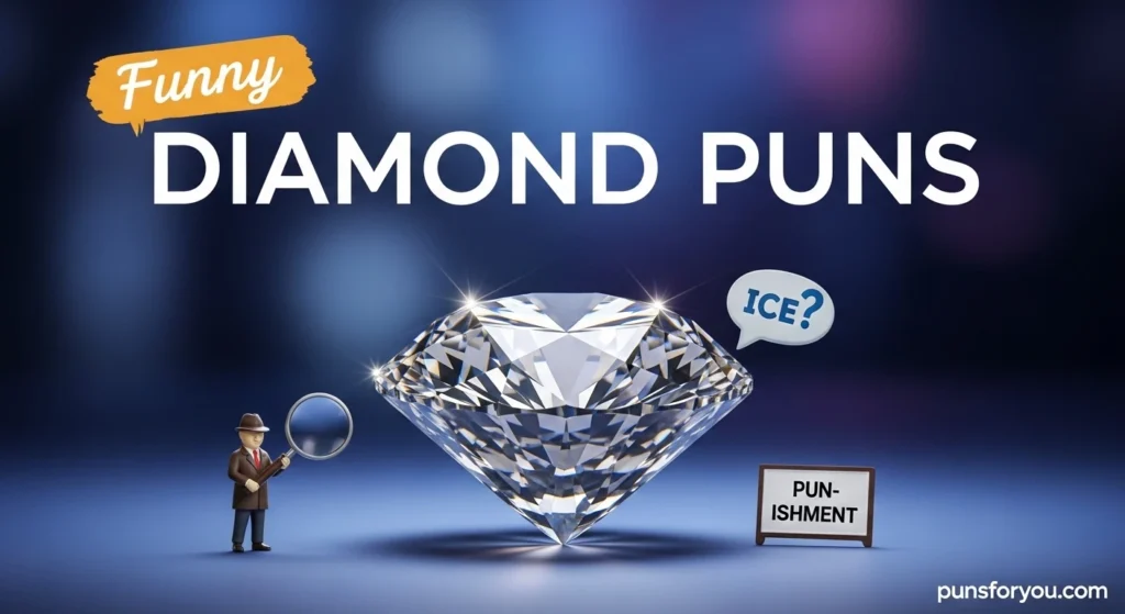 Funny Diamond Puns