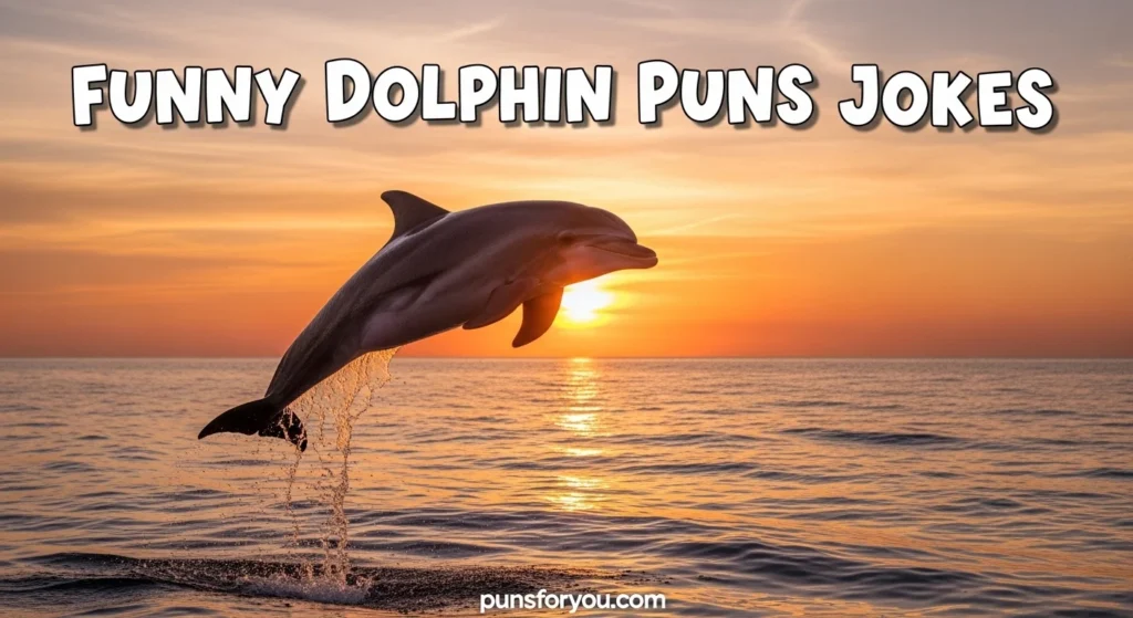 Funny Dolphin Puns Jokes