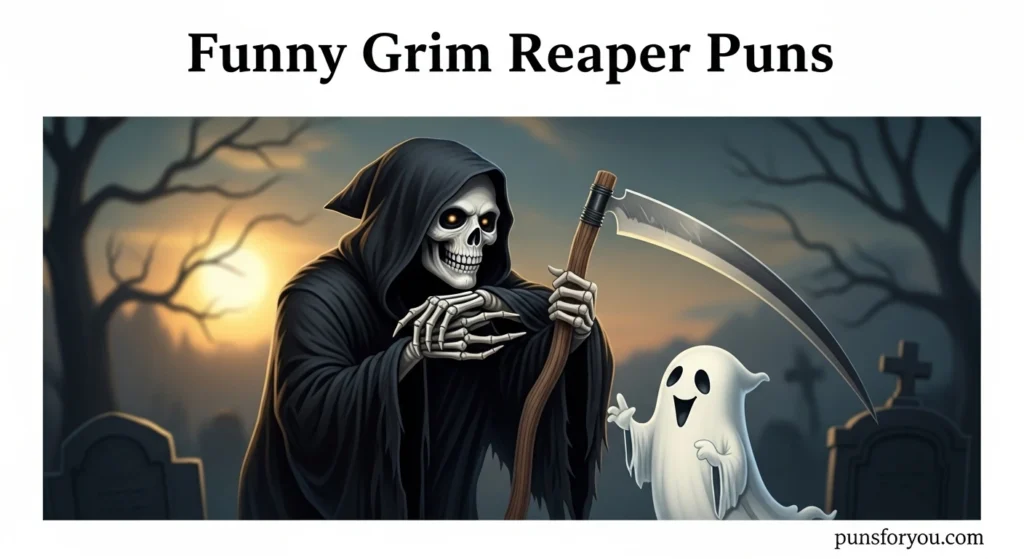 Funny Grim Reaper Puns