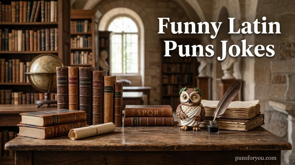 Funny Latin Puns Jokes