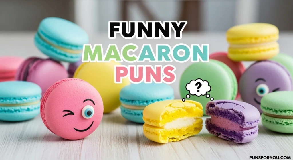 Funny Macaron Puns