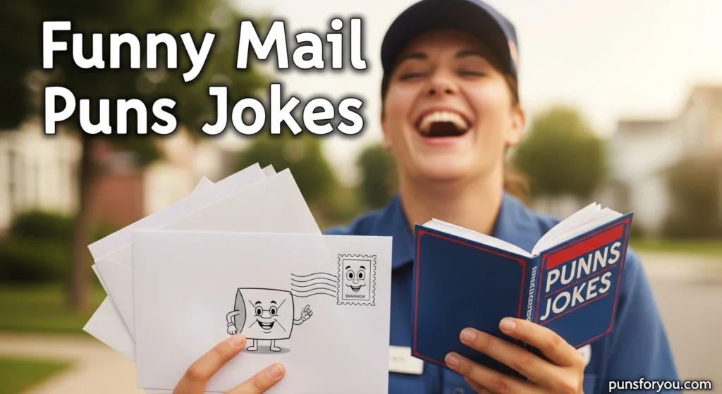 Funny Mail Puns Jokes