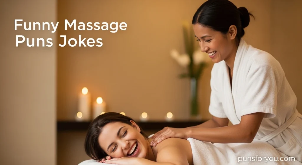 Funny Massage Puns Jokes