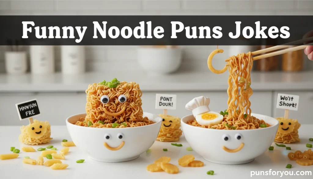 Funny Noodle Puns Jokes