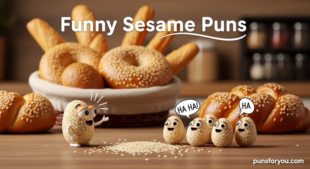 Funny Sesame Puns