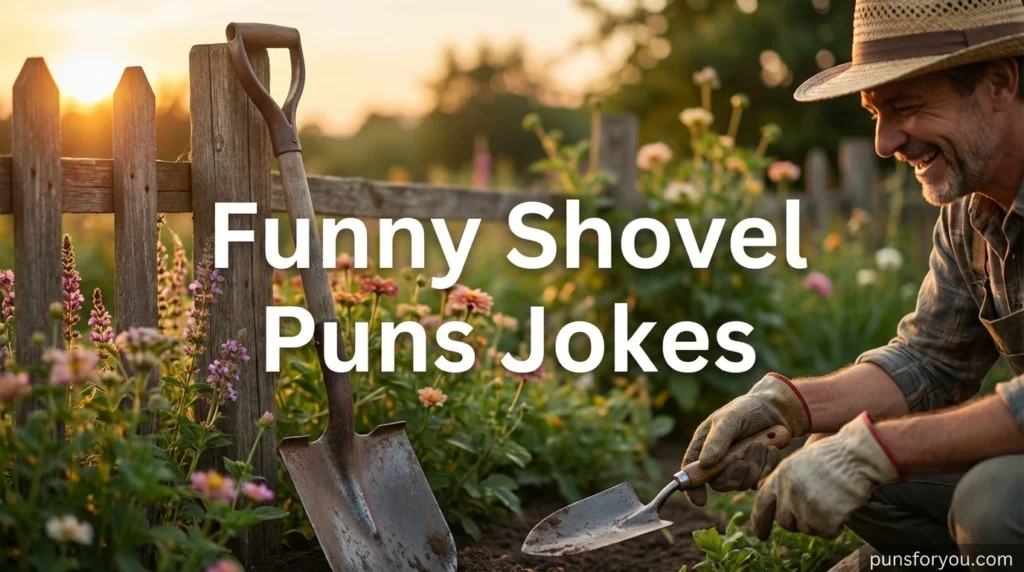 Funny Shovel Puns Jokes