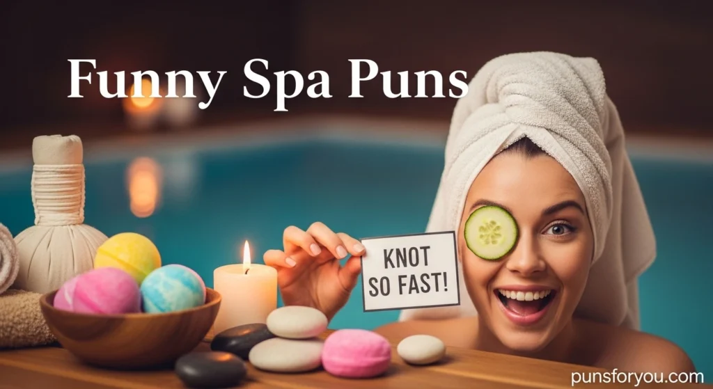 Funny Spa Puns