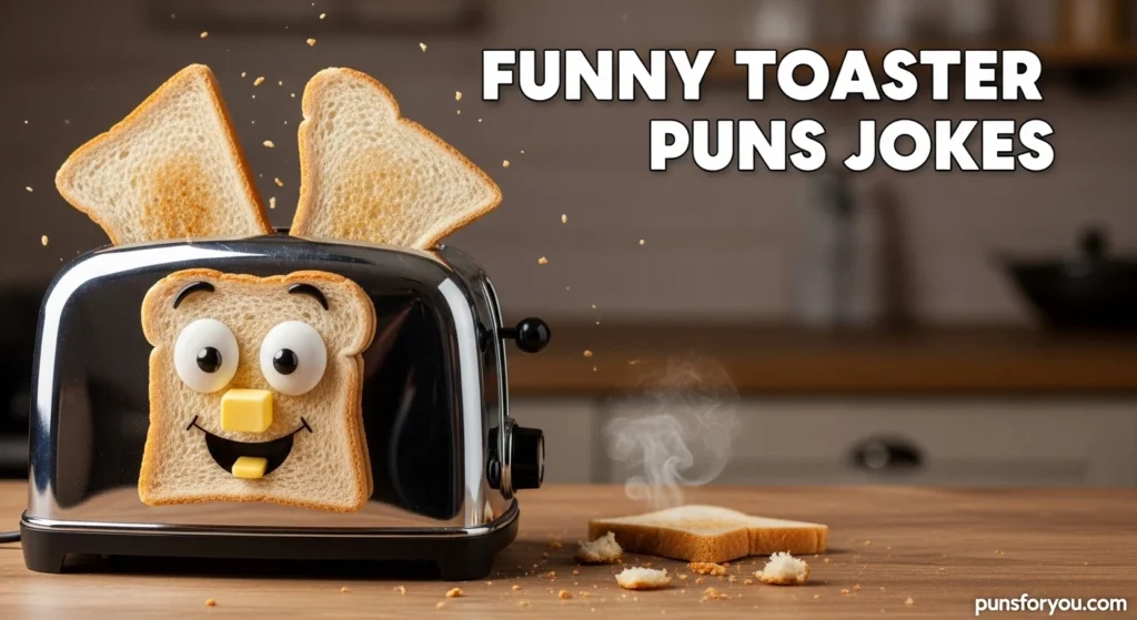 Funny Toaster Puns Jokes