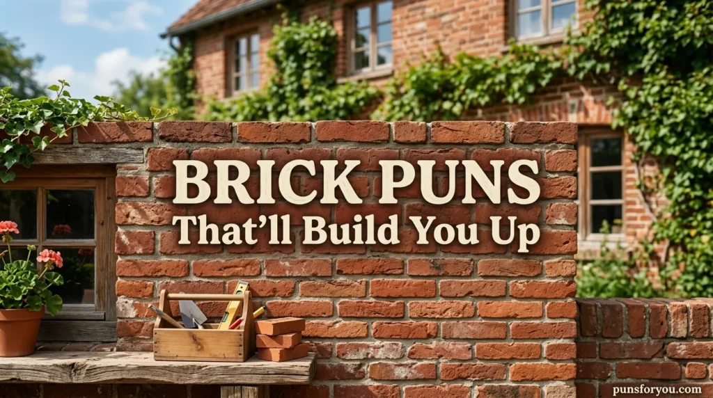 Brick Puns That’ll Build You Up