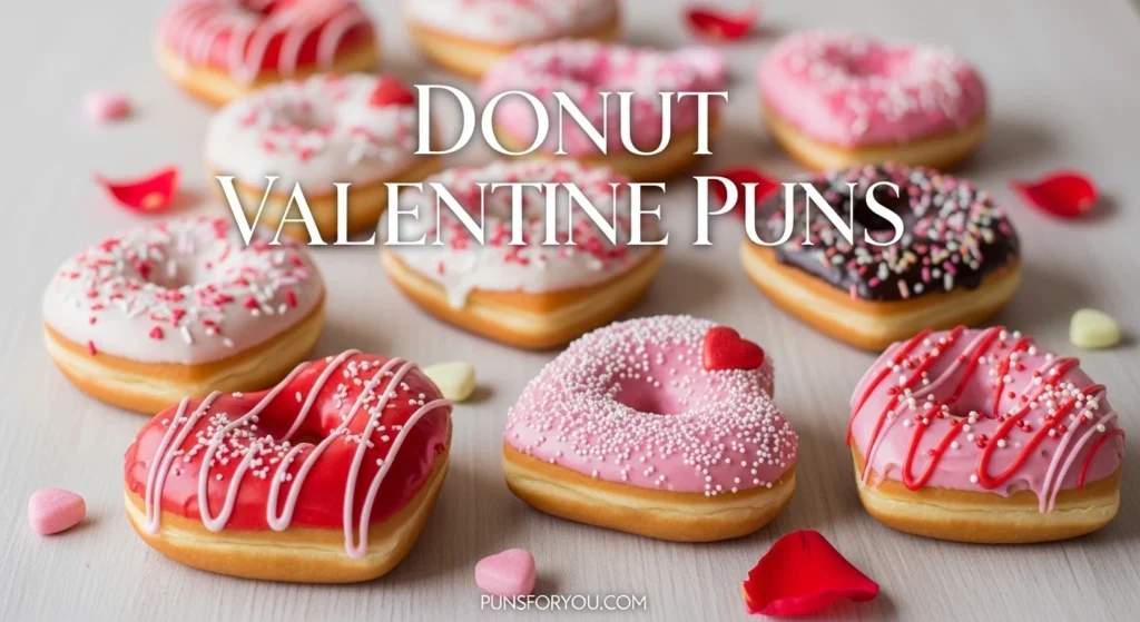 Donut Valentine Puns