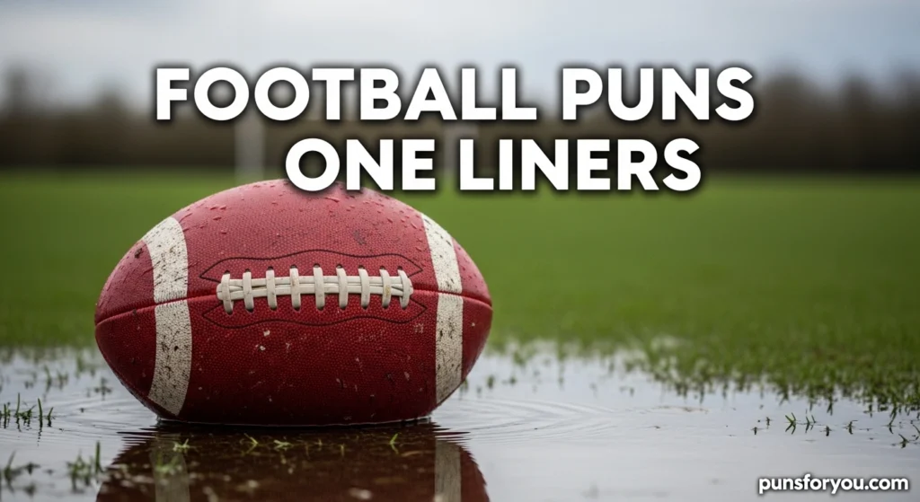 Football Puns One Liners