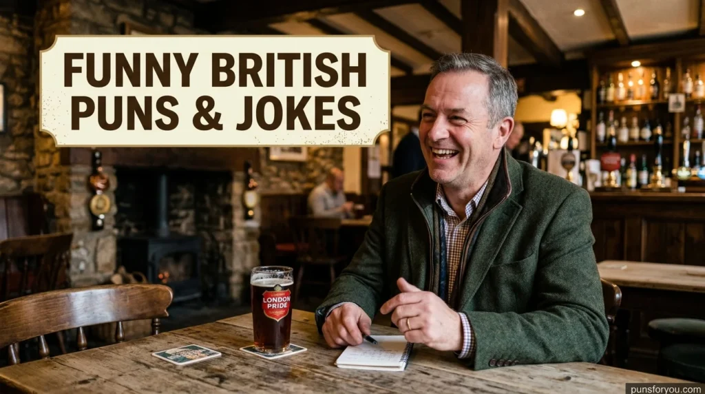 Funny British Puns Jokes