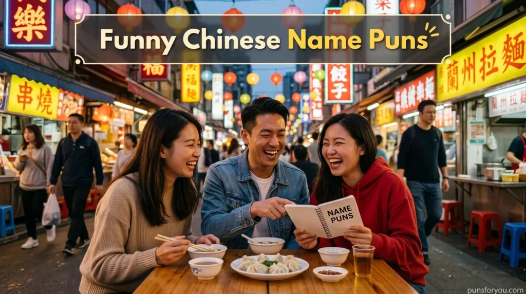 Funny Chinese Name Puns