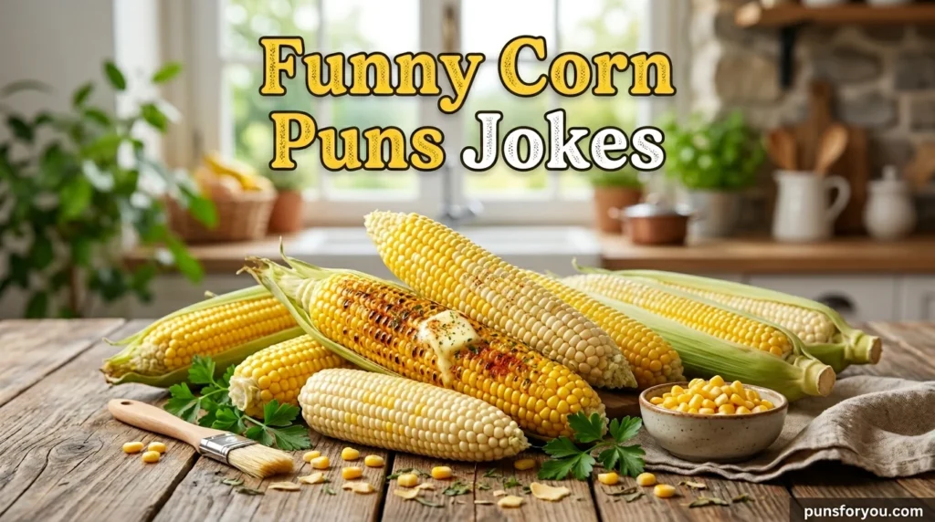 Funny Corn Puns Jokes