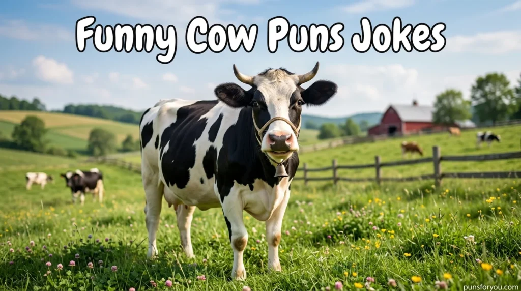 Funny Cow Puns Jokes