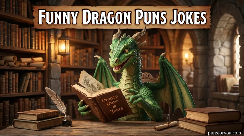Funny Dragon Puns Jokes