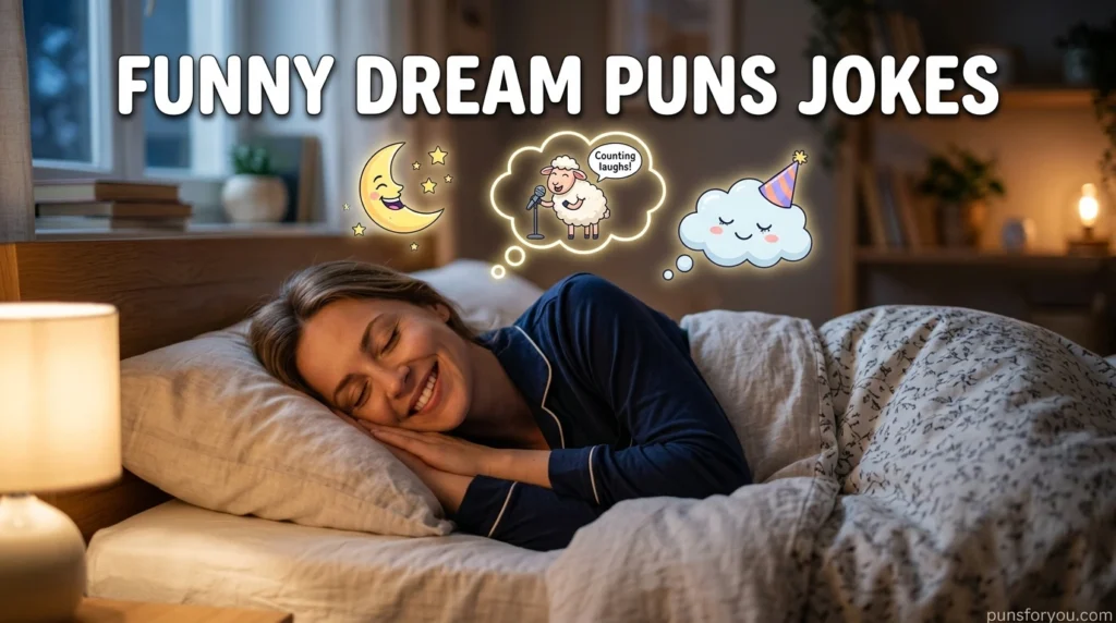 Funny Dream Puns Jokes