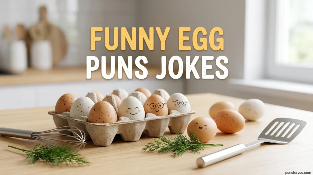 Funny Egg Puns Jokes