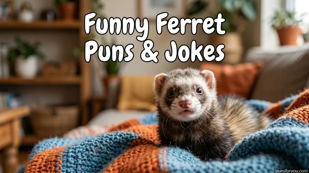 Funny Ferret Puns Jokes