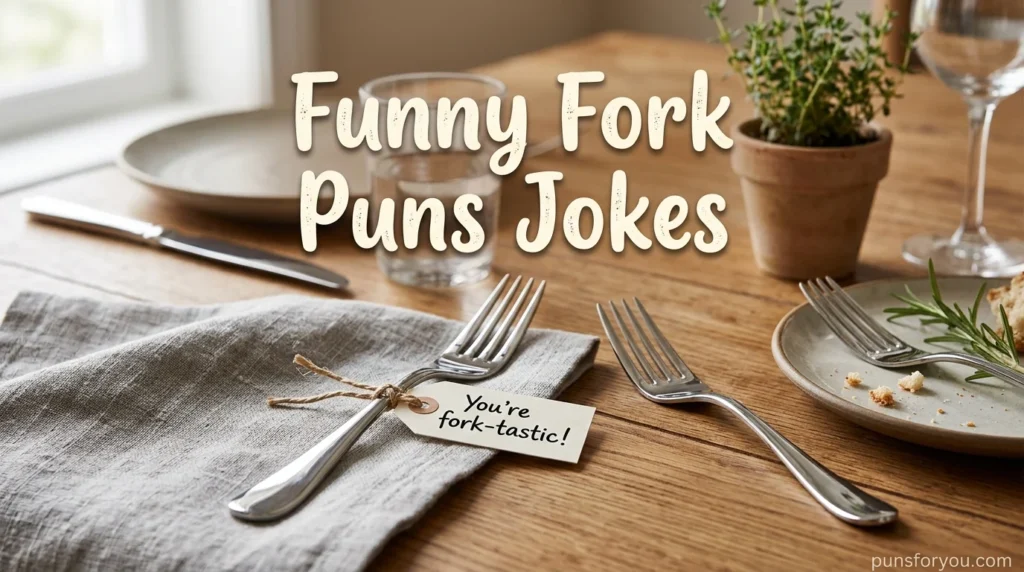 Funny Fork Puns Jokes