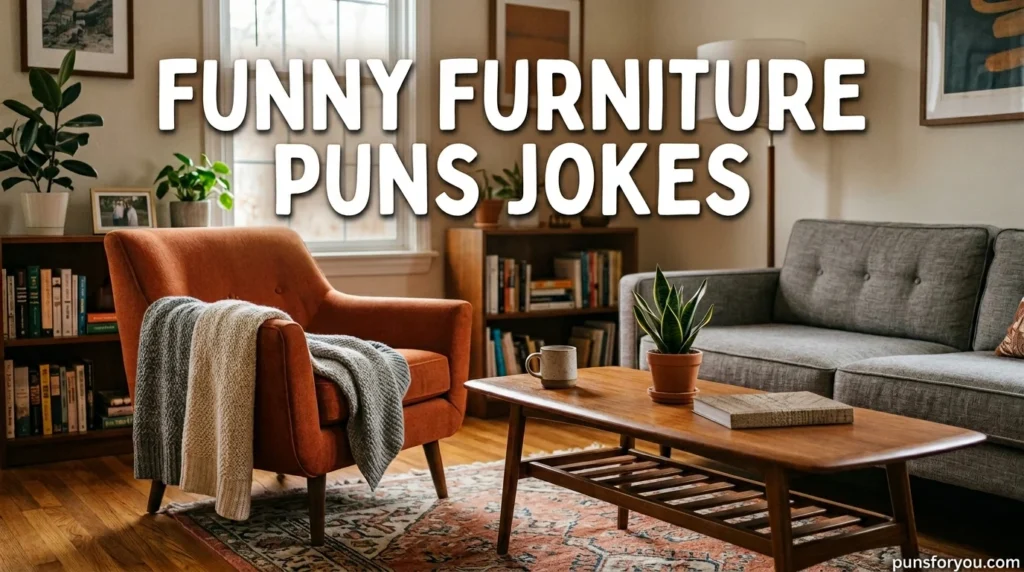 Funny Furniture Puns Jokes