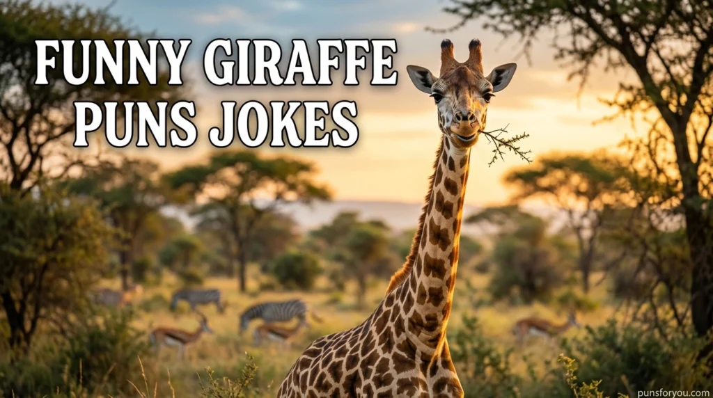 Funny Giraffe Puns Jokes