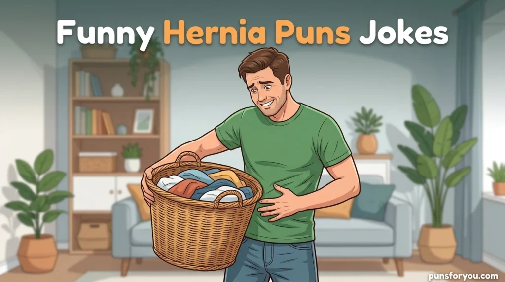 Funny Hernia Puns Jokes