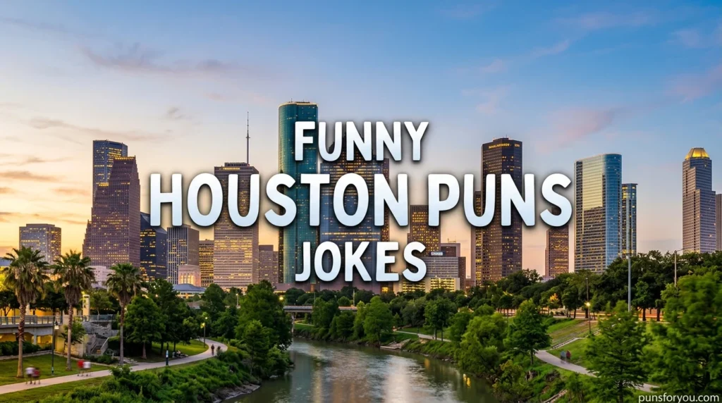 Funny Houston Puns Jokes